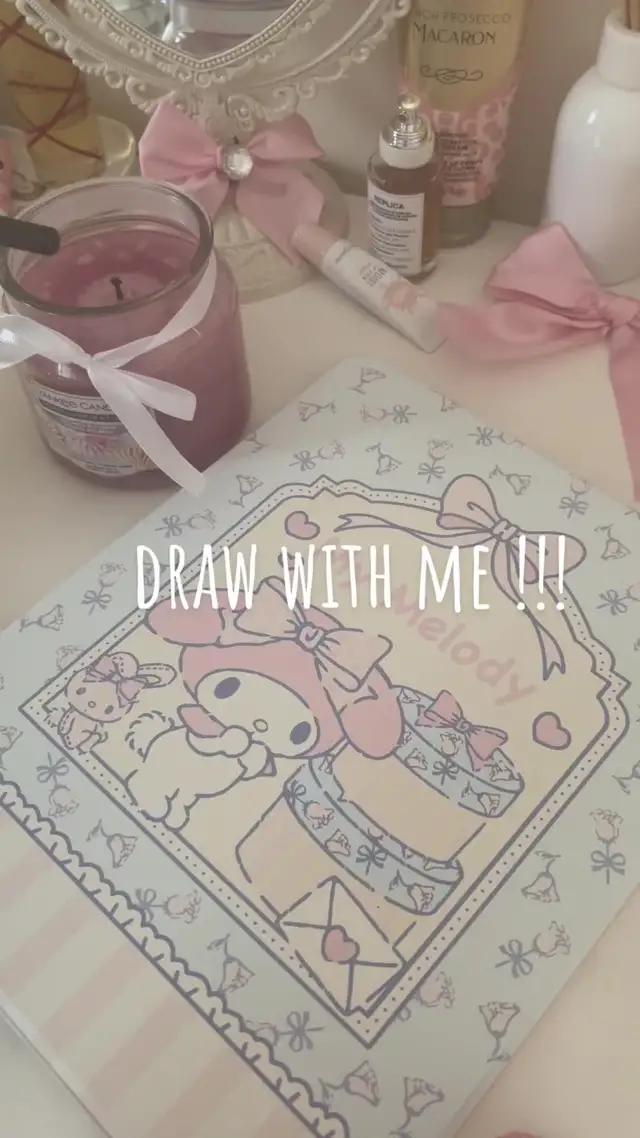 so relaxing 🤍 #colorpop #digitalcoloring #drawing #drawwithme #relaxingdrawing #draw #colorpopapp #colouring #digitalart #digitalartist #art #artist #coquette #dollette #kawaii #cutecore #digitaldrawing #digitalcolouring