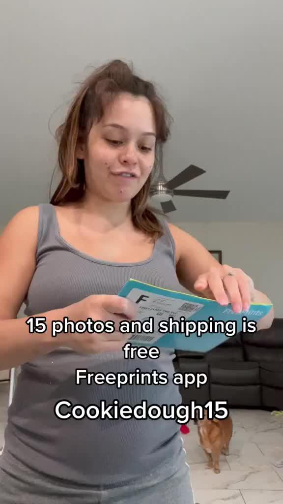 Get 15 free 4x6 prints and free shipping on your first order with code 'COOKIEDOUGH15'