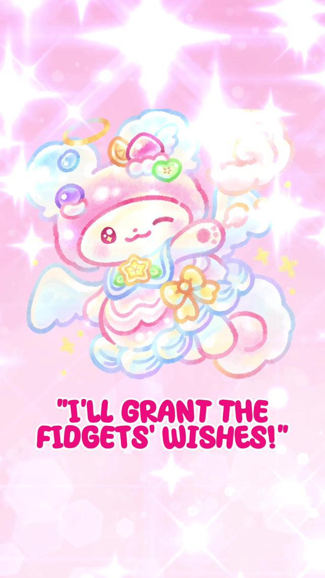 Holy Angel Cream has arrived! 🪽Quick! Let’s grant the fidgets’ wishes! #fidgettown #ft #angelcreamz 