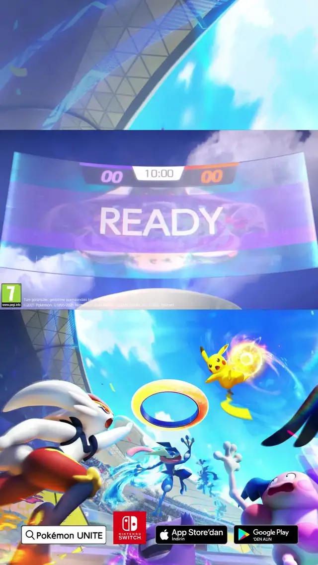 Pokémon Unite’ta arkadaşlarınızla takım oluşturun!
