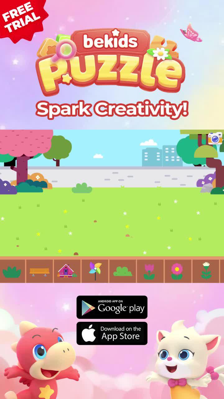 Kids will match shapes and patterns, find colors, and develop their logical thinking skills！