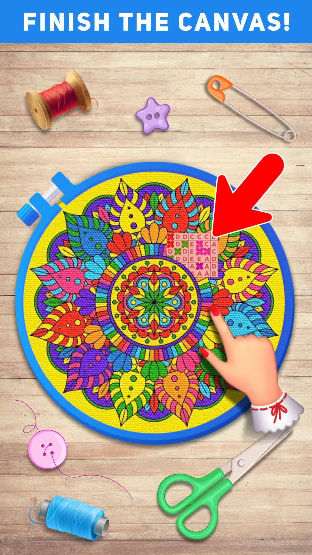 Amazing coloring game