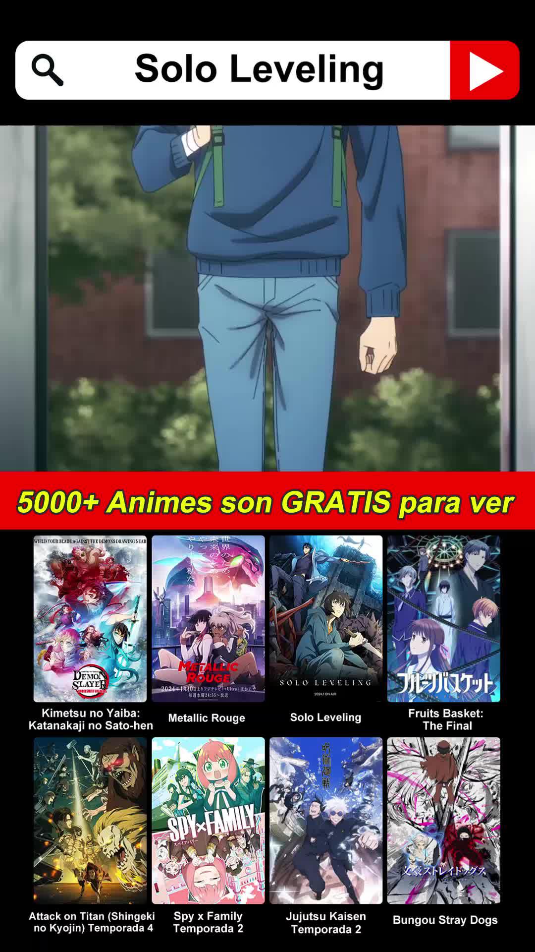 Mira tu anime favorito