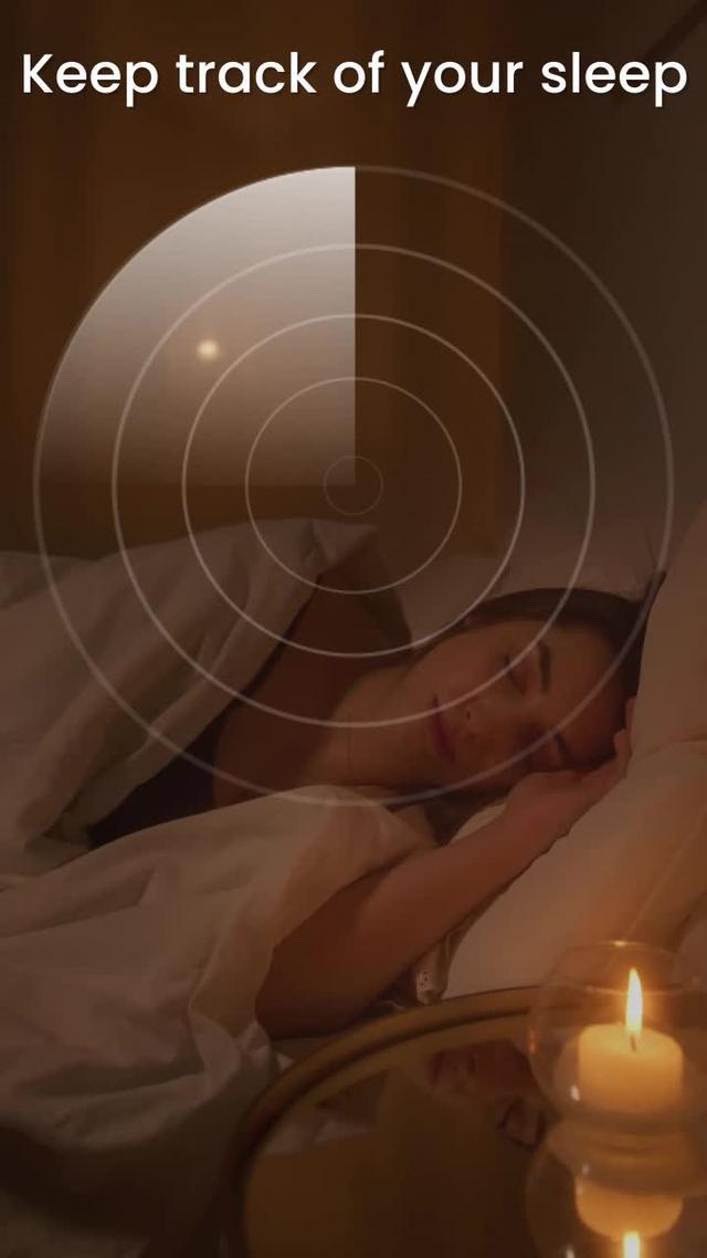 Get a good night‘s sleep and learn your patterns with Sleep Tracker.