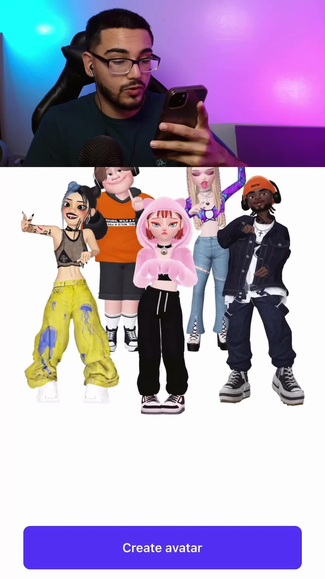 Create your own avatar!