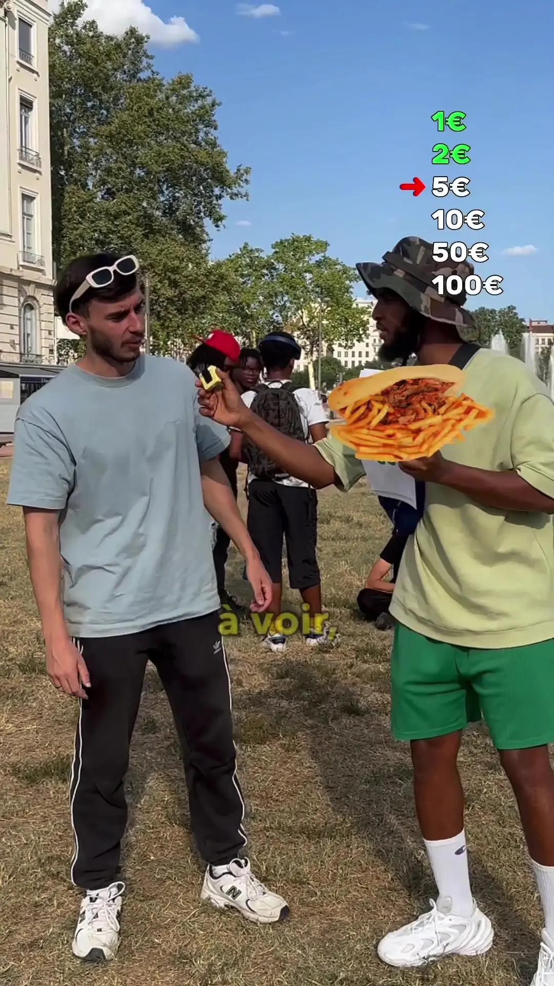 Vous auriez gagné combien ? 😂💰 #riseofkingdoms #humour #defi #drole #argent #lyon #sahaelito 