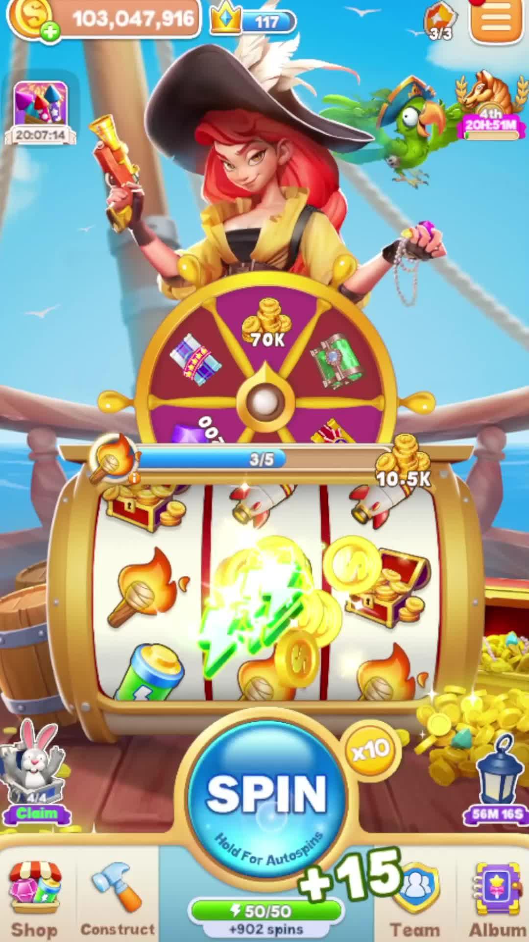 Spin and win the jackpot