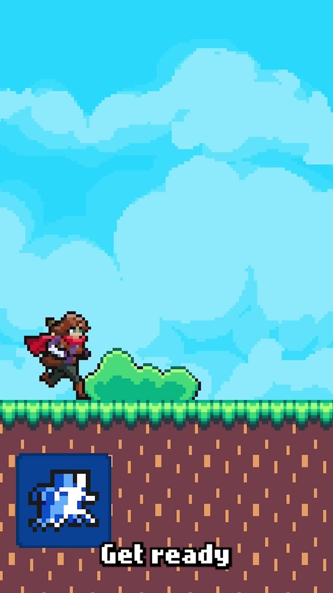 Go through an adventure starting from nothing and earn coins to upgrade your gear!