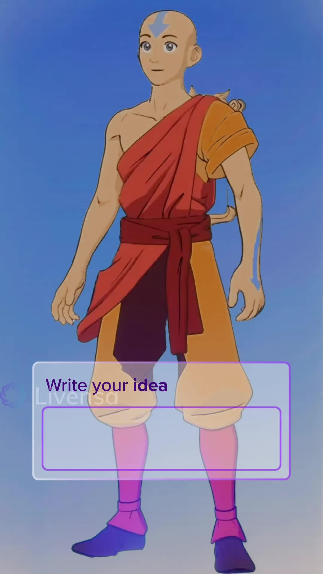 Create Al videos with your own words on mobile