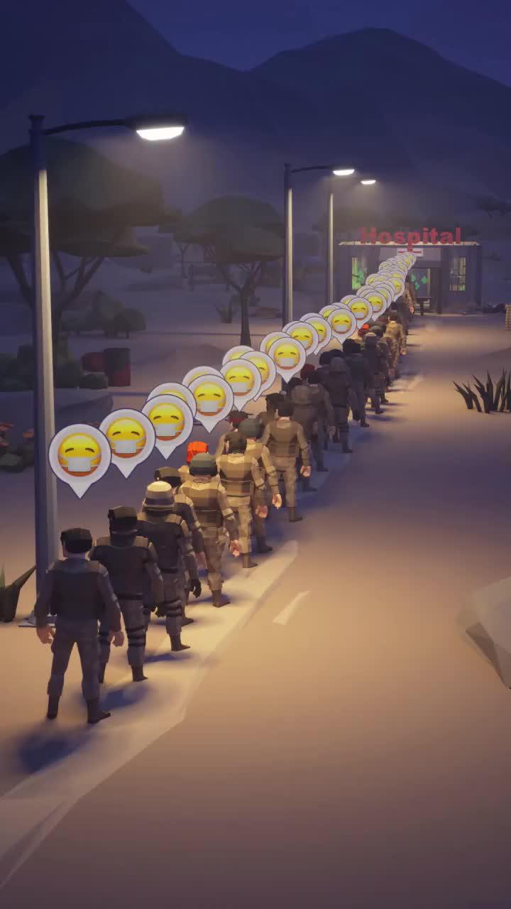 Help!I'm so addicted to Army Tycoon!