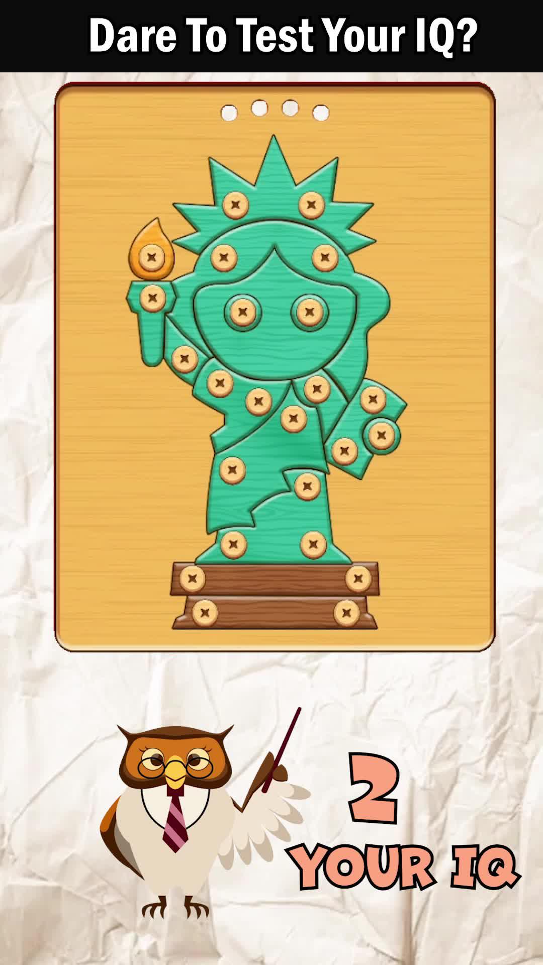 Can you screw all the nuts?