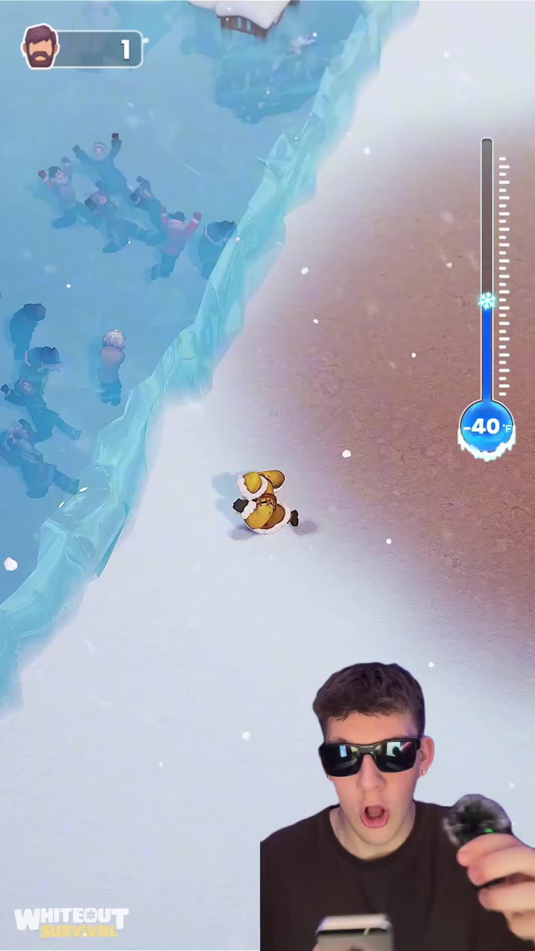 Face the challenge and don't get cold feet!