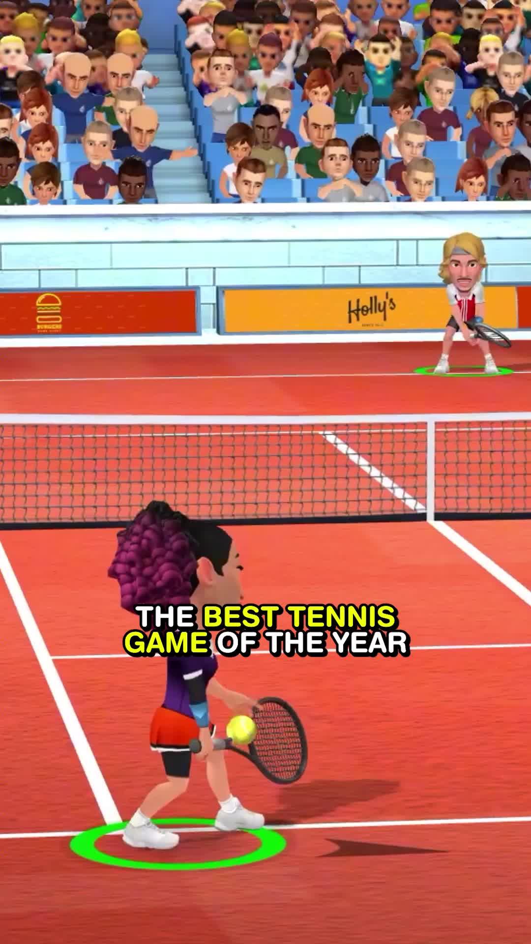 Be the champion in this fun casual Tennis game!