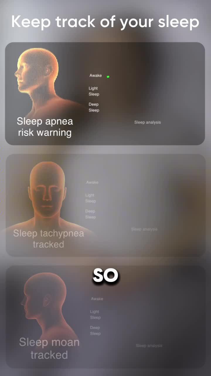 Get a good night's sleep and learn your habits with Sleep Tracker.