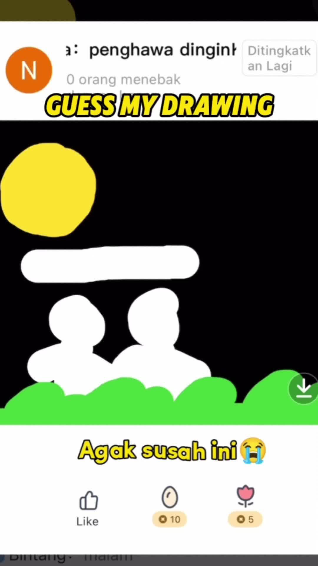 BARU MULAI UDAH DAPET GAMBAR PALING ABSURD WEH😭 #WePlay #KeseruanWePlay  #GuessMyDraw #DrawandGuess #mabardoi #gamedoi #gamepacar #rekomendasigame #mabarasik 