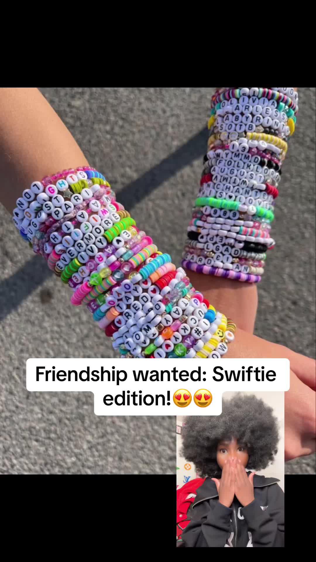 The perfect app that helps you create, gift and trade friendship bracelets, just like the good old days  🫠✨ #fypシ゚viral #swiftie #friendshipbracelets