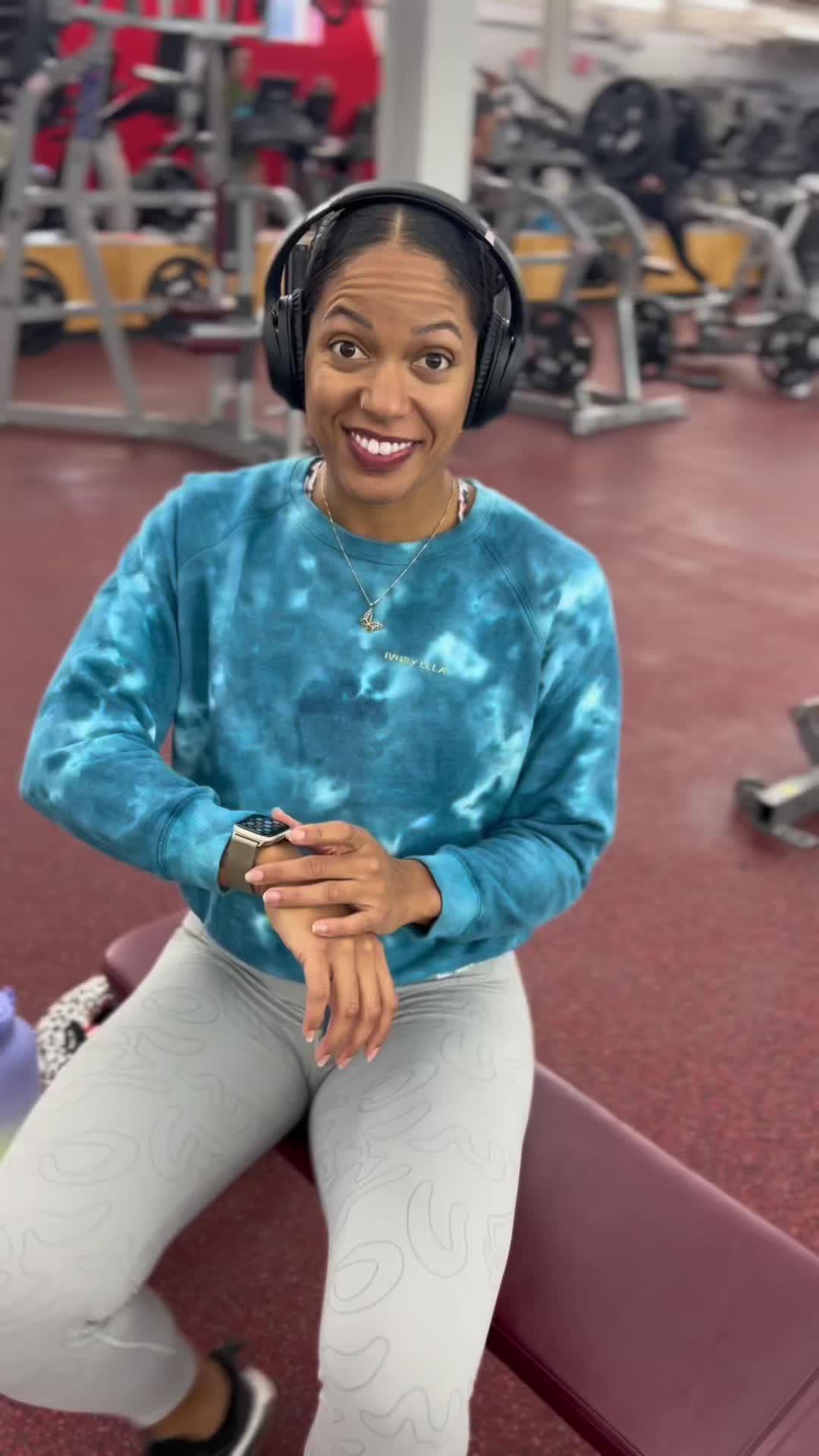 Thanks to the Train Fitness Workout Tracker that links to my Apple Watch, I’ve unlocked the best gym hack!   #trainfitness #applewatchfitness #gymhack