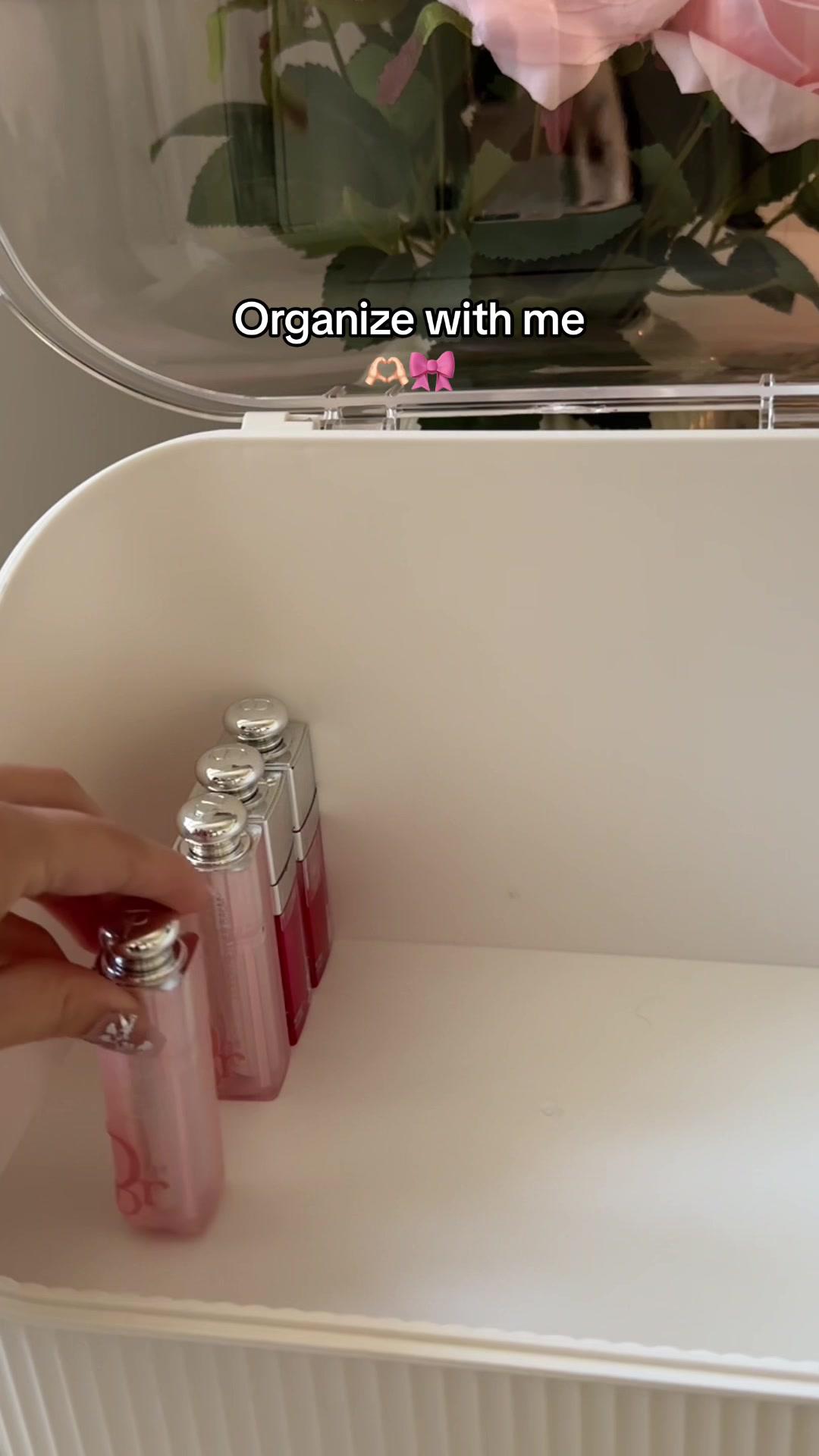 Organize my makeup with me🫶🏻 @shoptemu