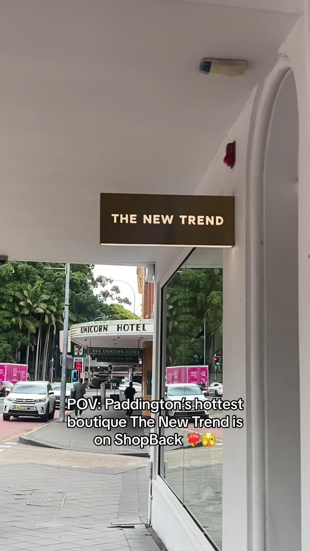 Did you know The New Trend is on ShopBack?? This is not a drill 🤩‼️🛍️ #shopback #thenewtrend #trendy #paddington
