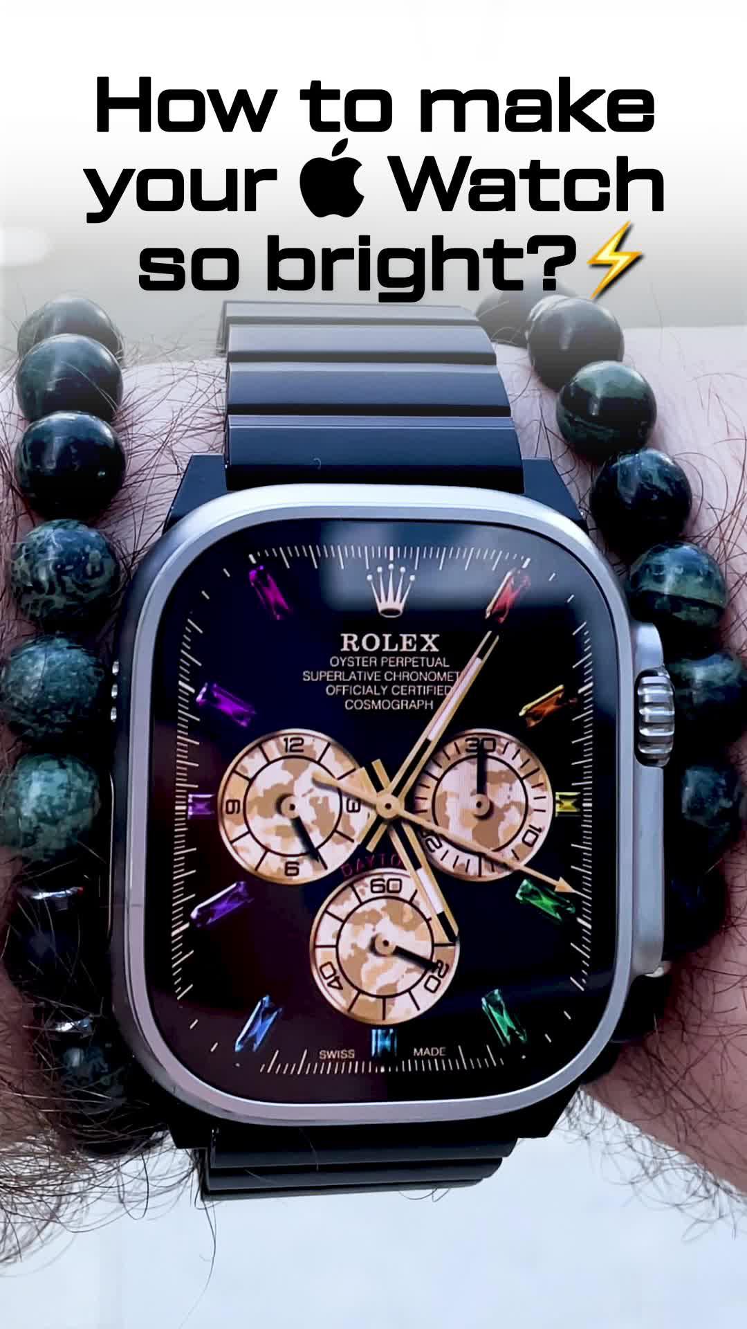 Wow! New Collection Apple Watch Faces! Download the app!