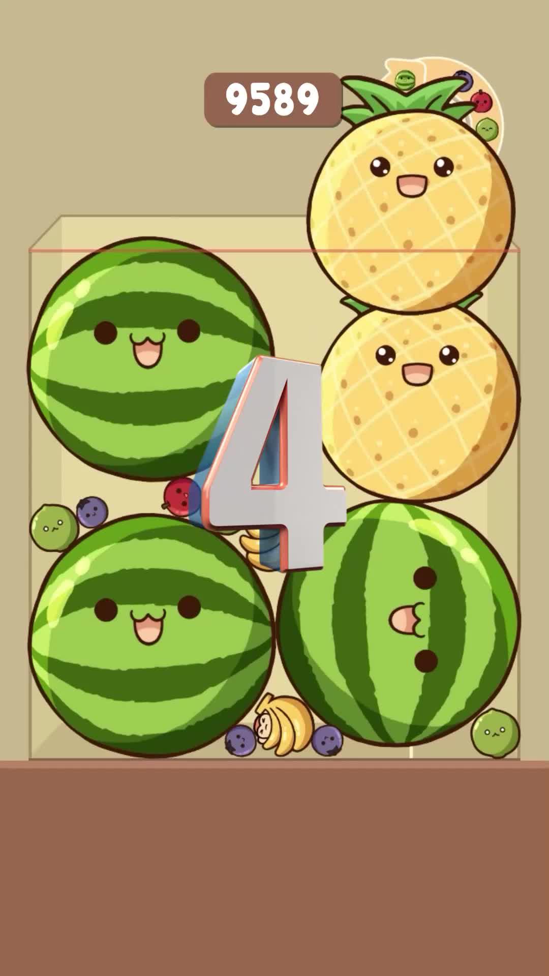 Finally got 4 watermelons! Try it now!