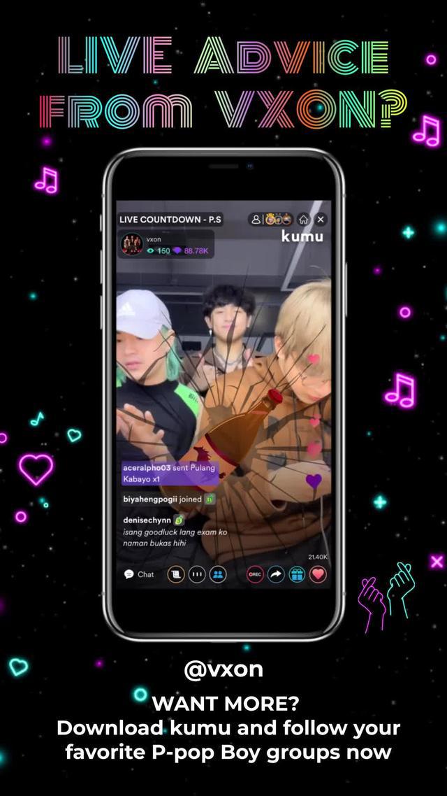 Connect with the P-Pop stars! Download kumu now, and join the P-Pop Kumunity!