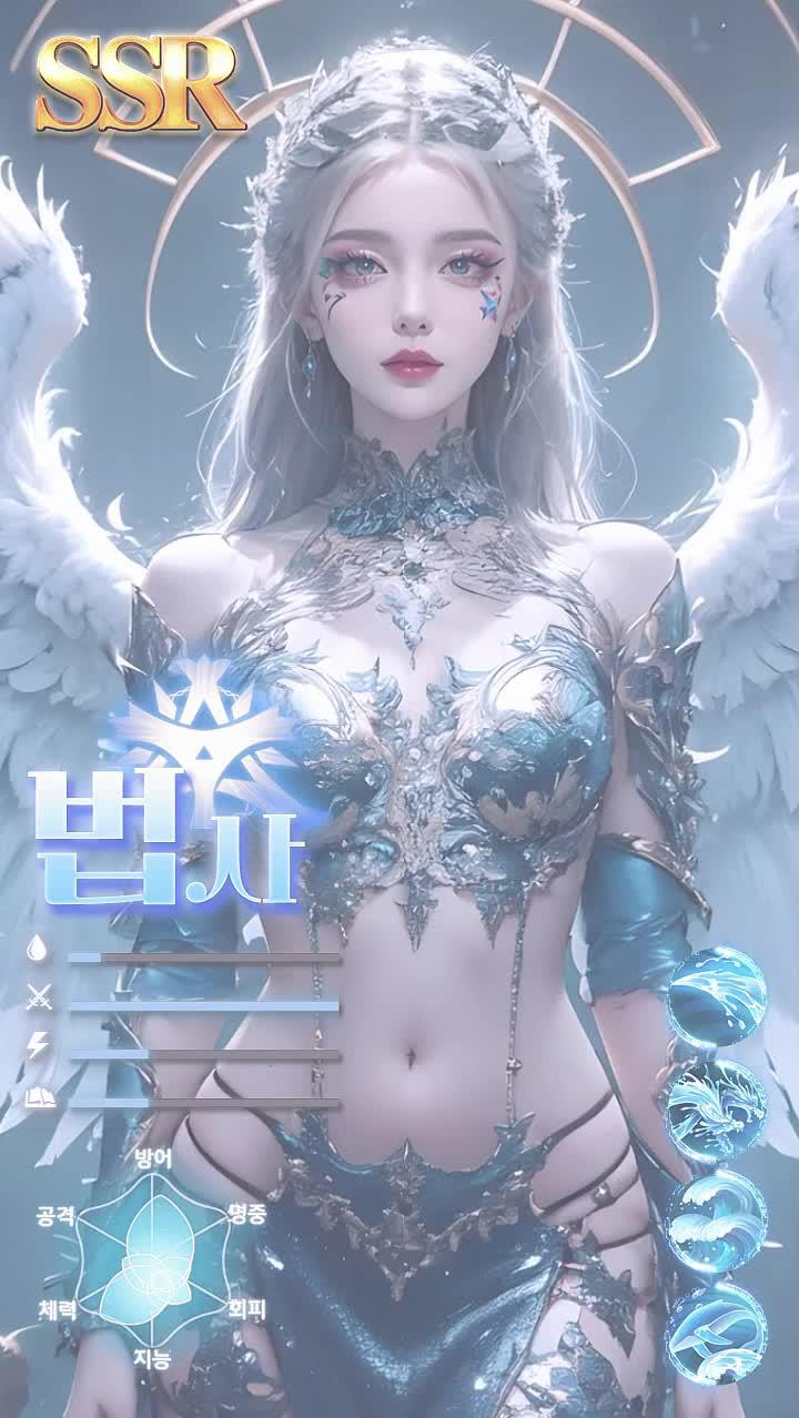 초미녀 캐릭터 획득, 벗기기 시스템 등록