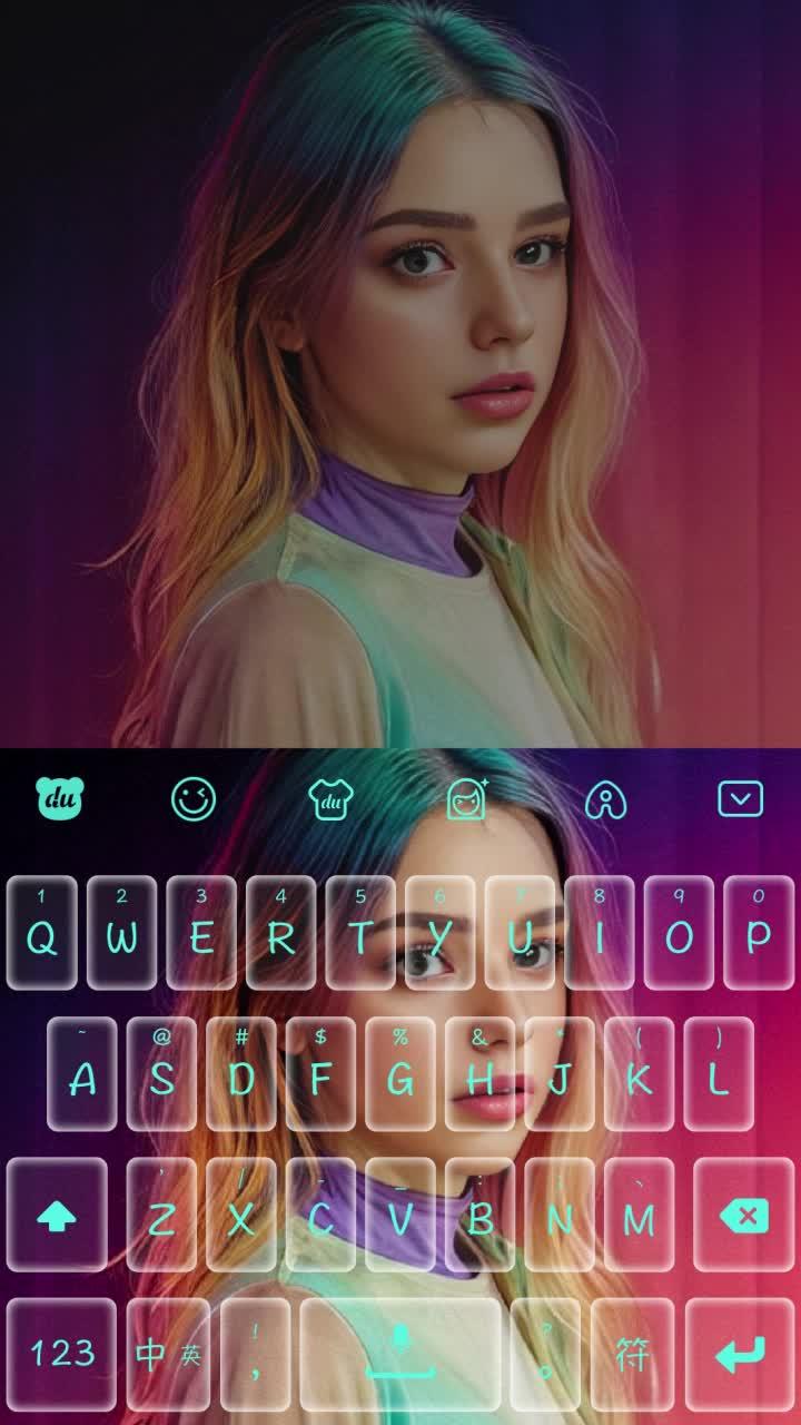 Enjoy a fully customizable keyboard
