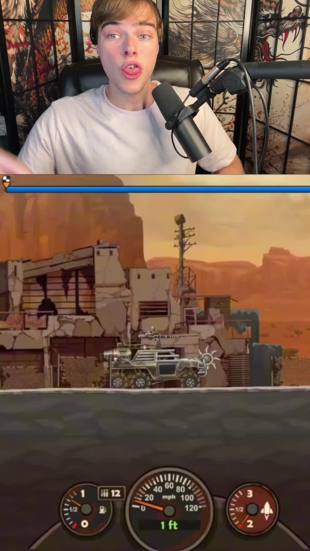 Drive through the zombie apocalypse