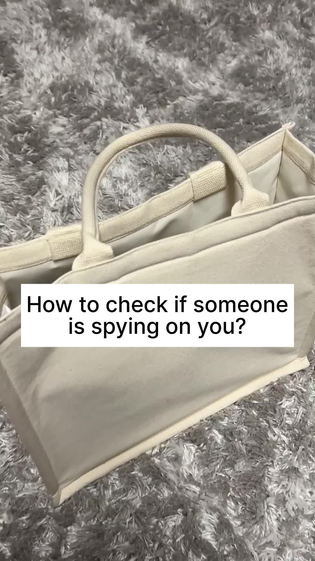 Check for Spying Signs