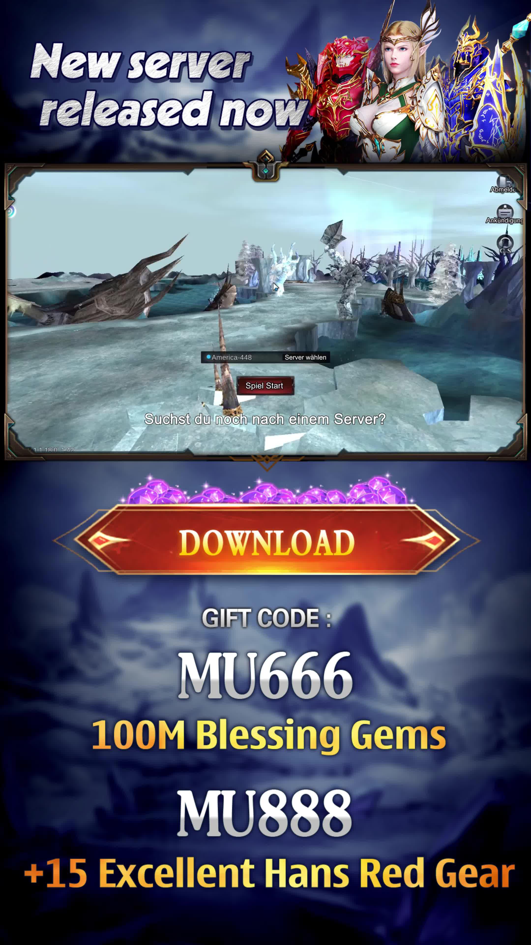 Ankündigung der Spielvorteile 2023