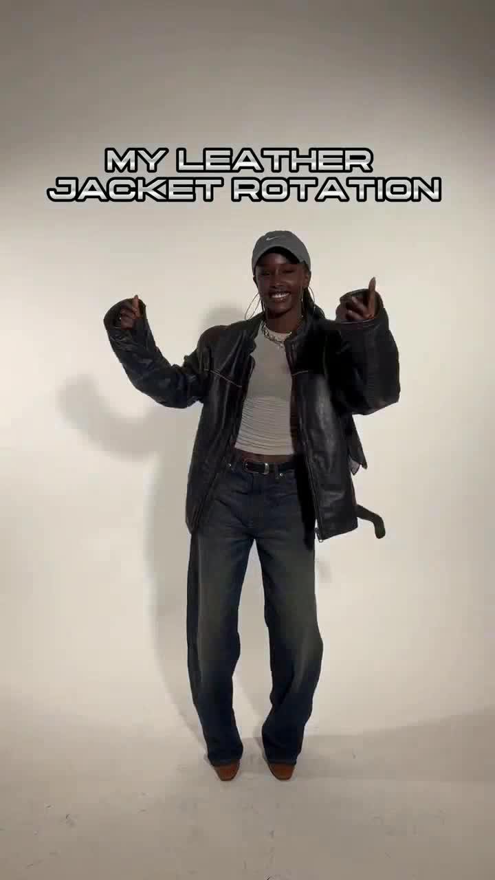 Search for leather in the Stylemine app.