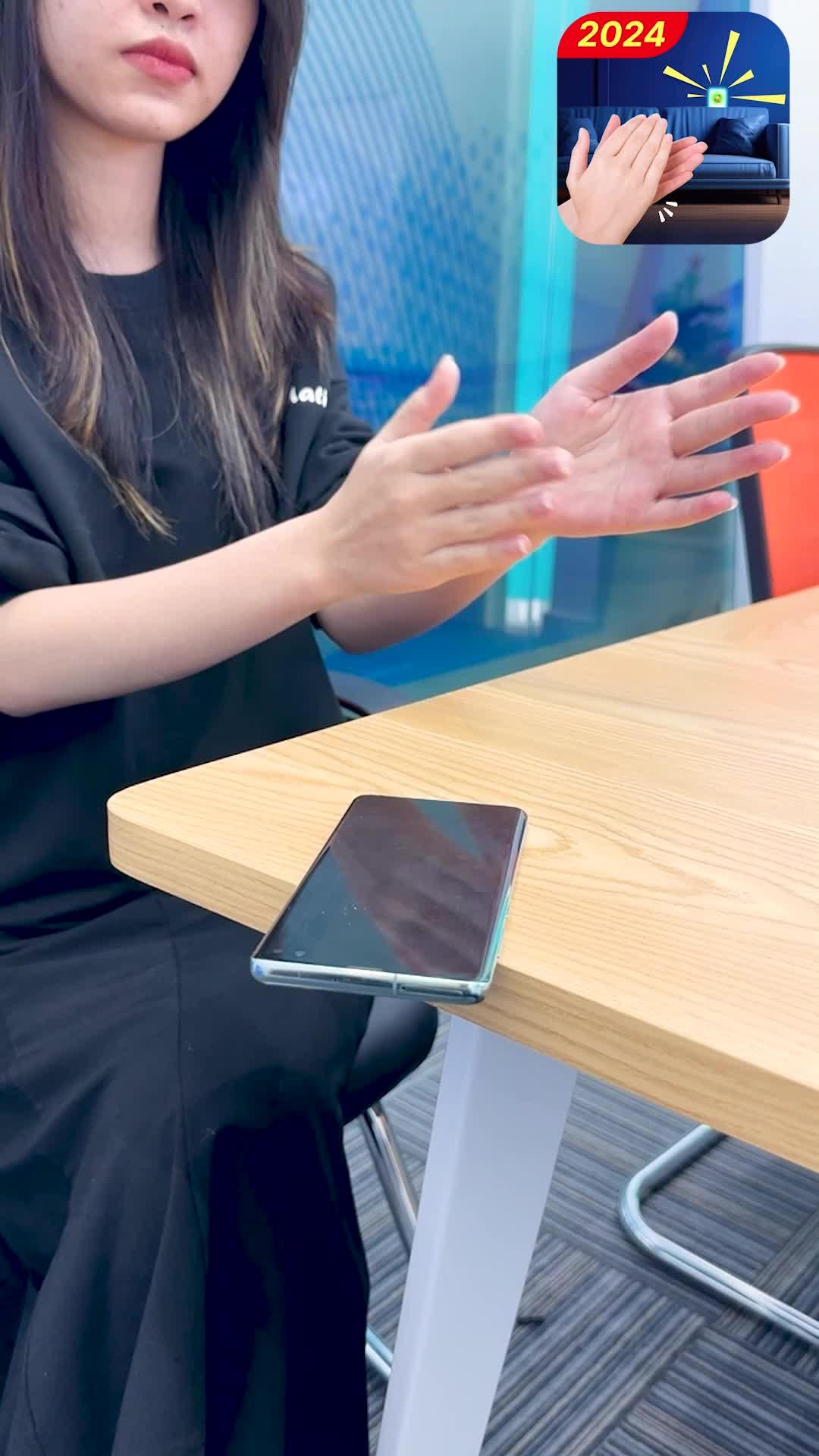 Không tìm thấy điện thoại? Thử vỗ tay xem nào