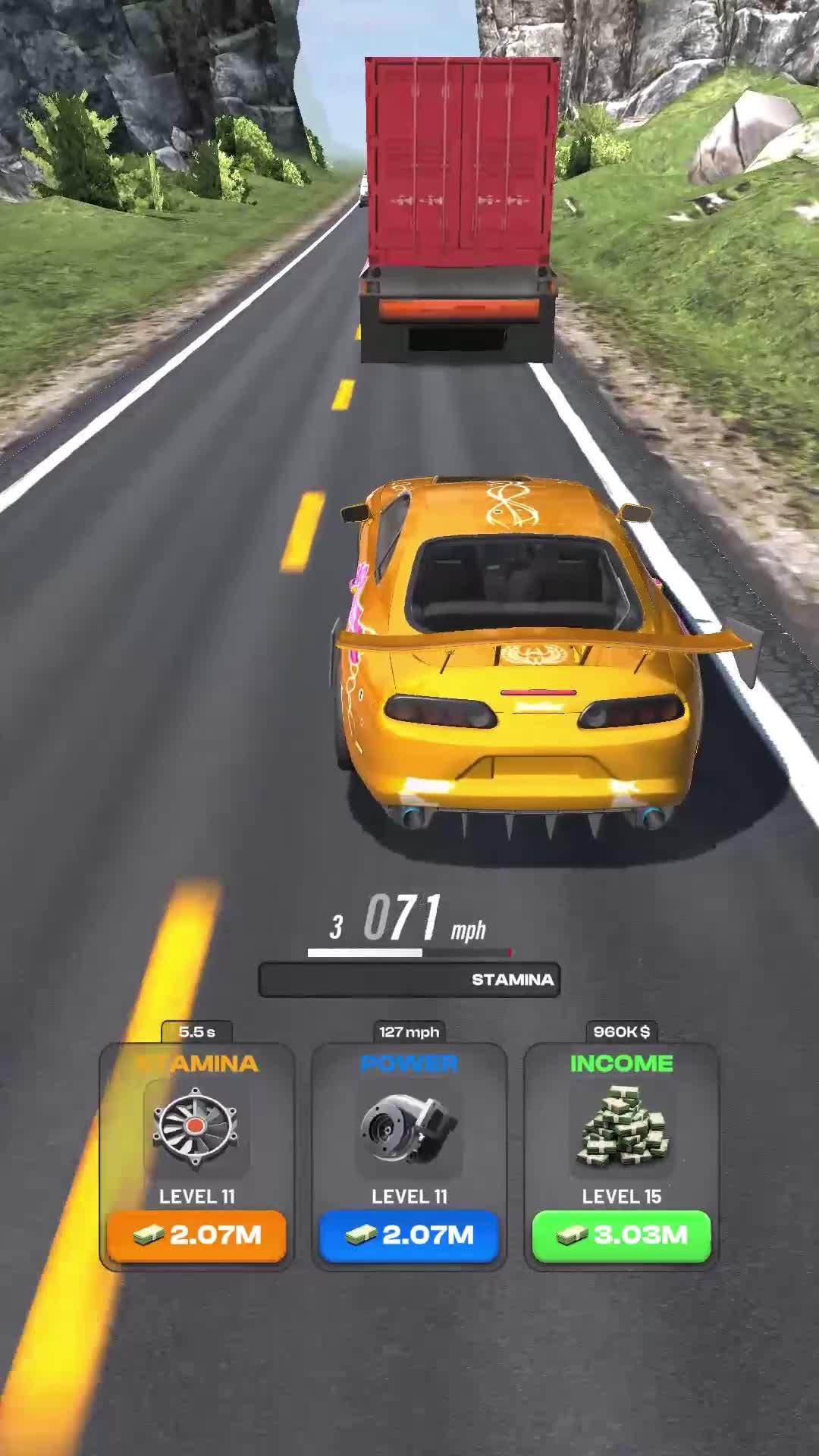 Nothing is better than overtake in the highway!