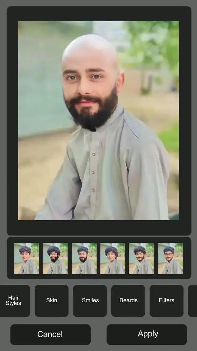 Long hair edits and smile filters on your phone!