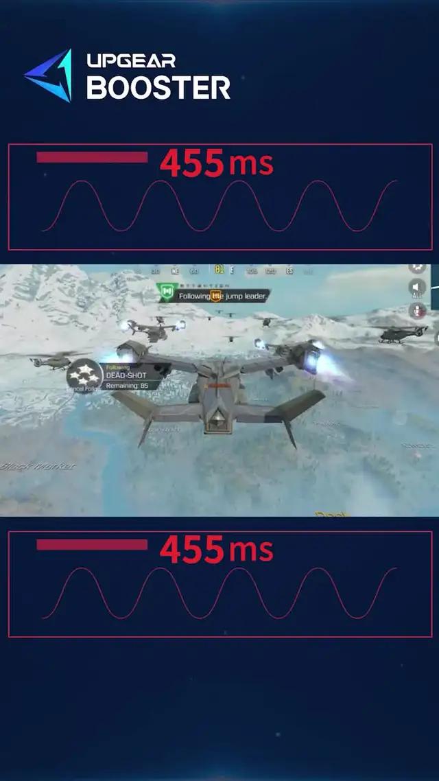 Um toque para eliminar atrasos nos jogos. Experimente de graça!"