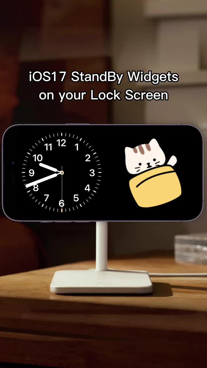 iOS17 StandBy Widgets