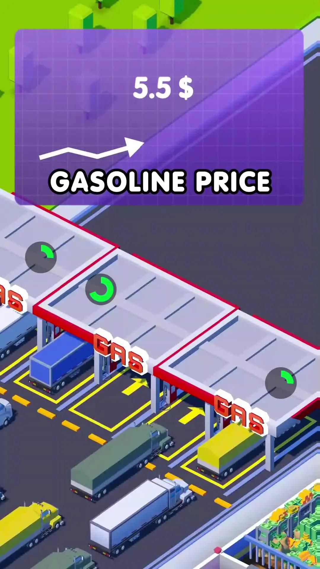 It's fun to run your own truck stop.