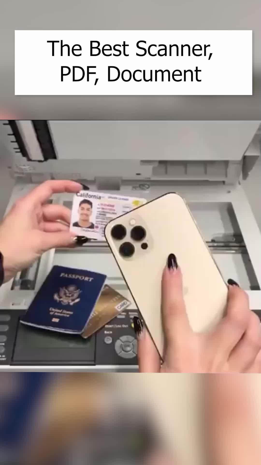 Smart and fast scanner with your phone! Try now!