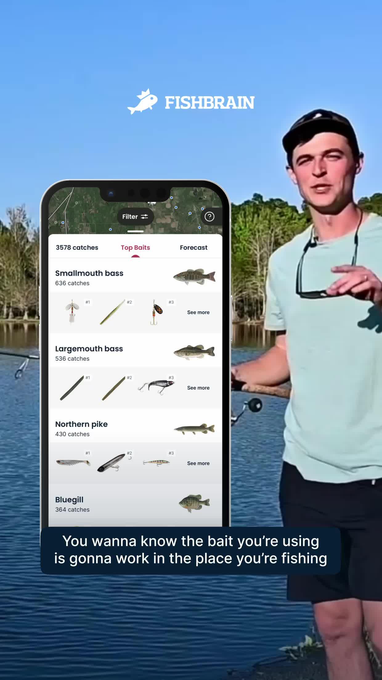 Choose the right bait this summer.