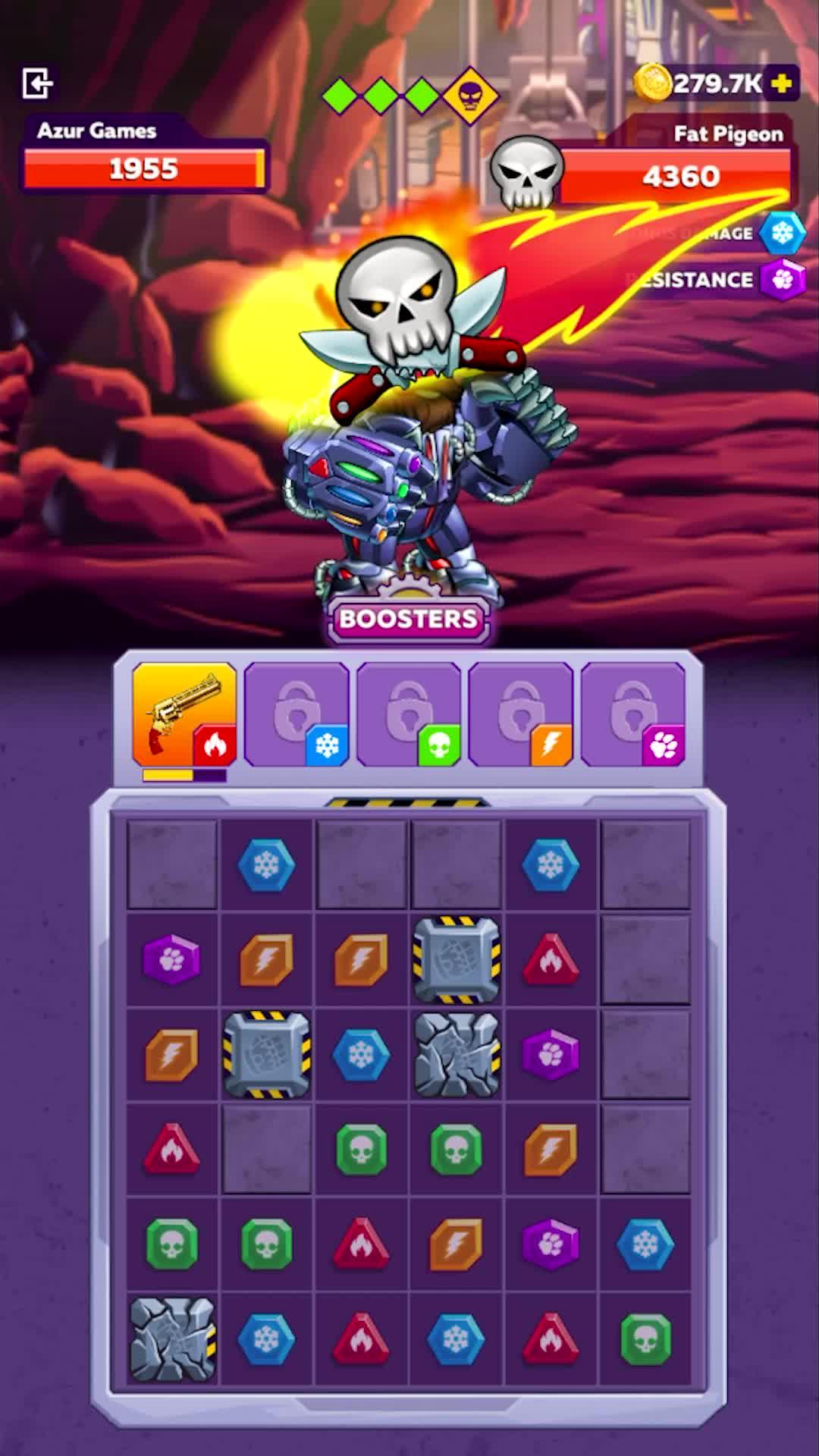 Bienvenue dans le RPG de combat puzzle!