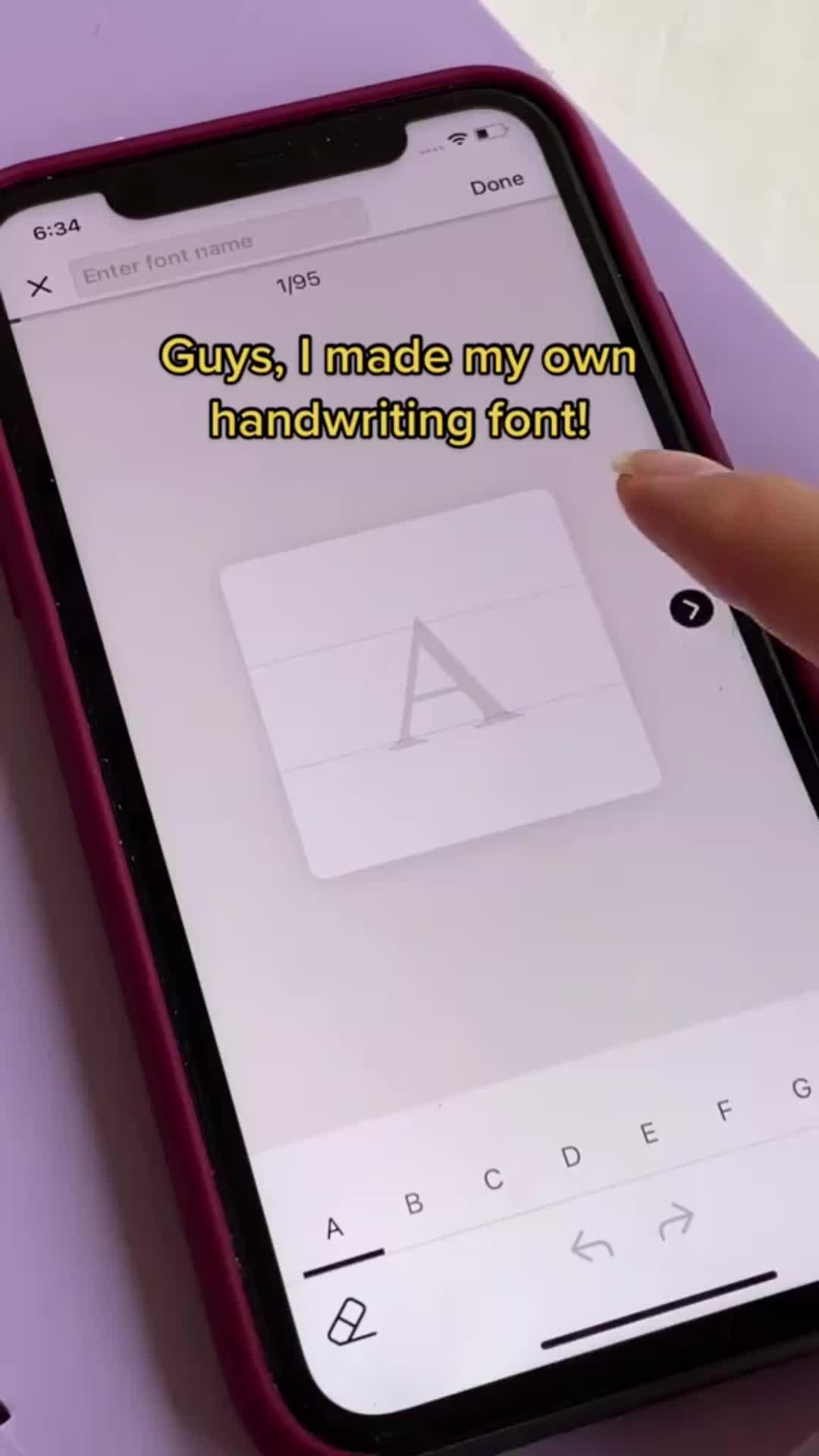 Guys I made my own handwriting fonts