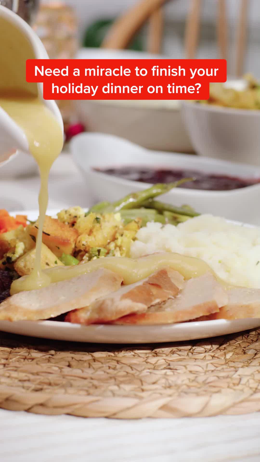 Make holiday dinners easy with groceries & side dishes delivered to your door