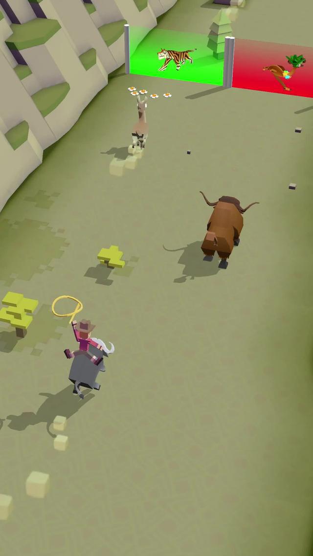 Unleash the inner cowboy in the rodeo stampede!