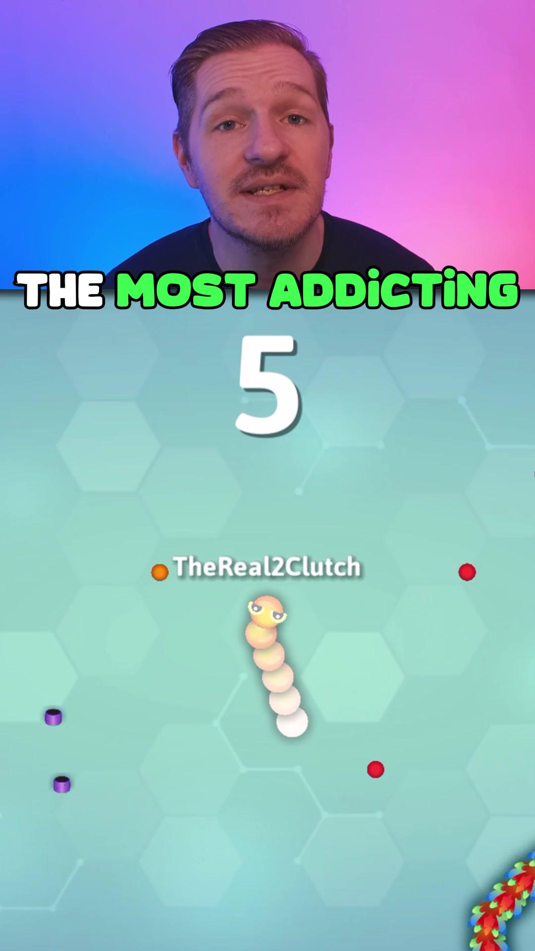 The Most Addicting Game Ever?! #StellerLightsonSnakeIO+ #SnakeIO+ #snakeiochallenge