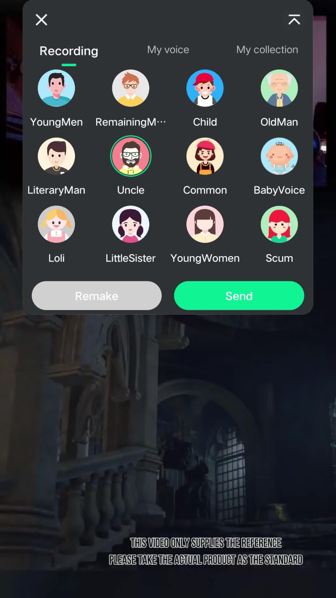 Omg , that voice change sounds so real!