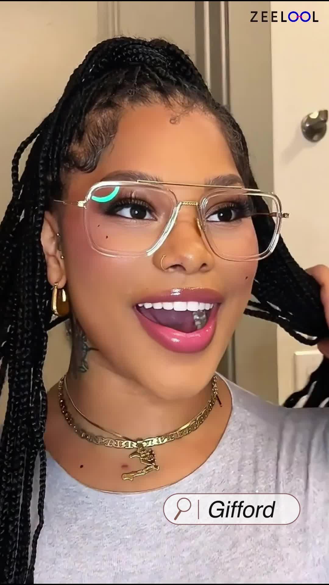 Download this APP and try on various glasses