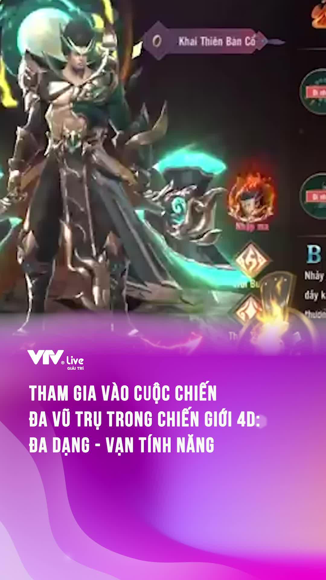 Tham gia ngay vũ trụ của Chiến Giới 4D #tiktoknews #onhaxemtin #vtvlive #vtvlivegiaitri #chiengioi4d #vplay