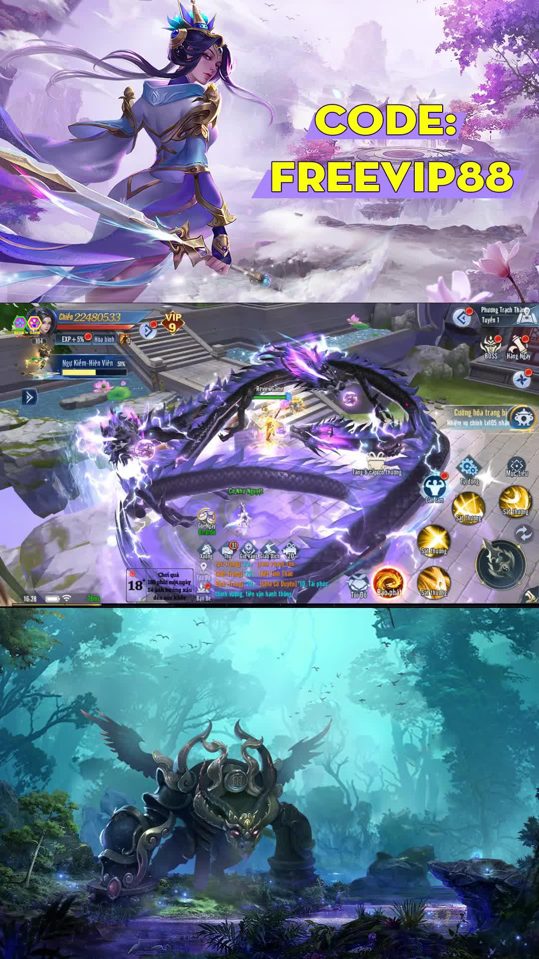 Tặng FREE VIP 100 Triệu Kim Cương