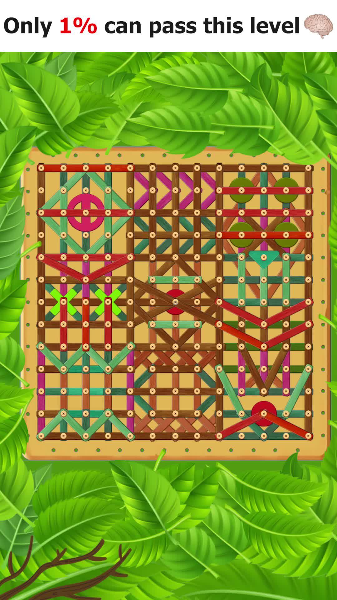 Can you screw all the nuts?